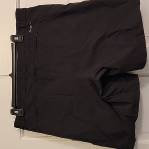Eddie bauer black shorts size 14